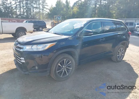2017 Toyota Highlander Xle from USA, damaged, VIN 5TDKZRFH4HS525295